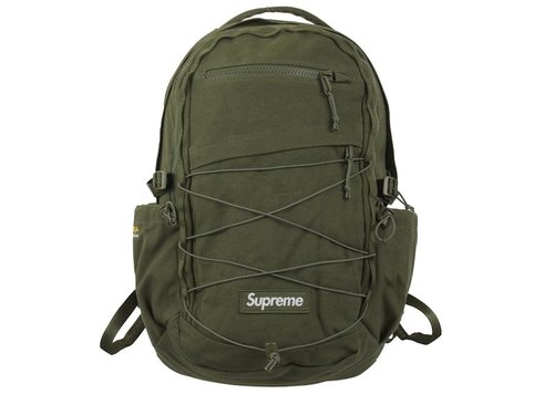 Supreme Logo Backpack SS25 'Black' | Solesense