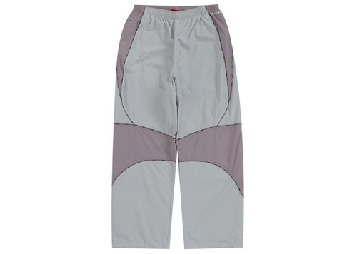 Supreme Logo Piping Track Pant - Grey