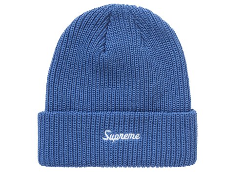 Supreme Loose Gauge Beanie FW20 - Light Indigo