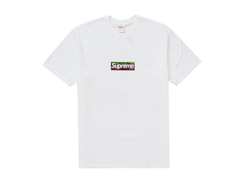 Supreme Los Angeles Fire Relief Box Logo Tee Shirt - White