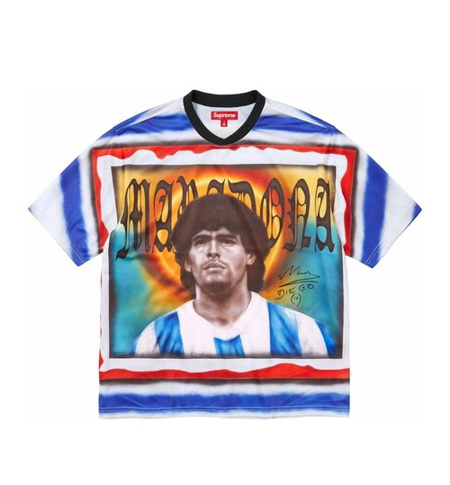 Supreme Maradona Soccer Jersey