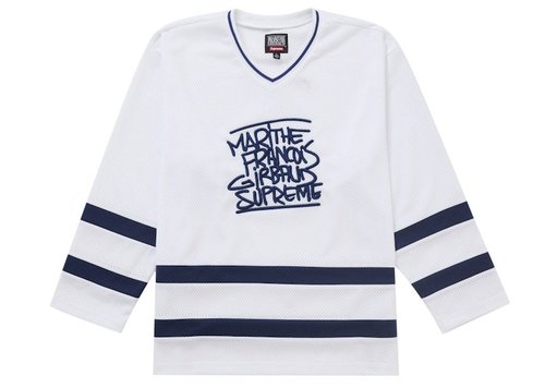 Supreme Marithé + François Girbaud Hockey Jersey - White