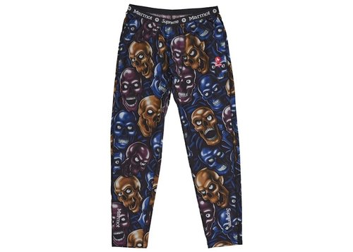 Supreme Marmot Base Layer Pant - Multicolor