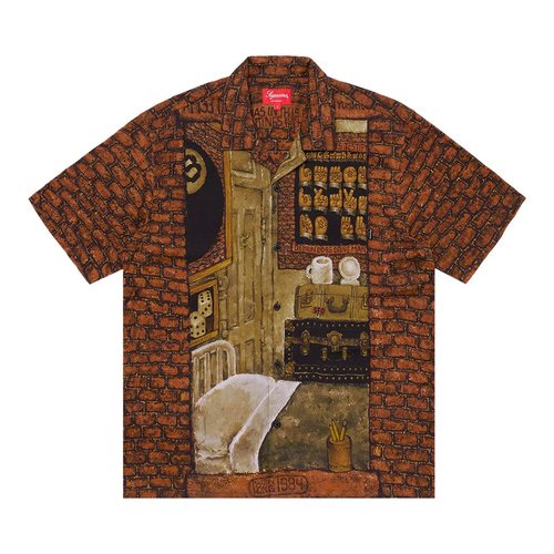 Supreme Martin Wong Secret World Rayon Short-Sleeve Shirt - FW19S5 MULTICOLOR