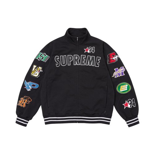 Supreme Mascots Zip Up Sweatshirt - SS26SW27 BLACK