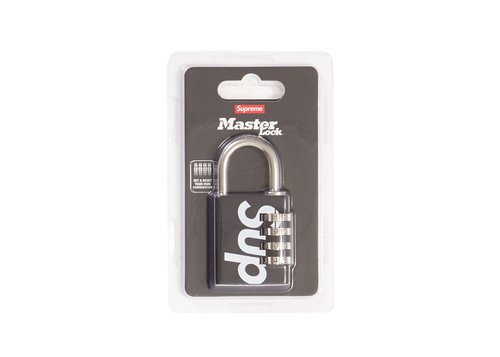 Supreme Masterlock Numeric Lock - Black