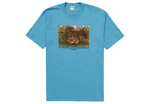 Supreme Masterpieces Tee Shirt - Light Slate