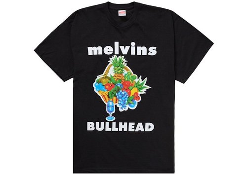 Supreme Melvins Bullhead Tee Shirt - Black