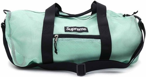 Supreme Mesh Duffle Bag - Mint