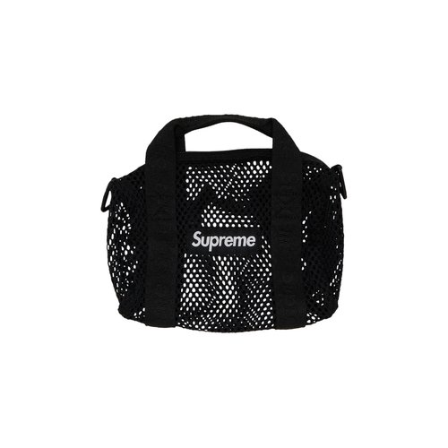 Supreme Mesh Mini Duffle Bag 'Black' - SS25B31 BLACK | Solesense