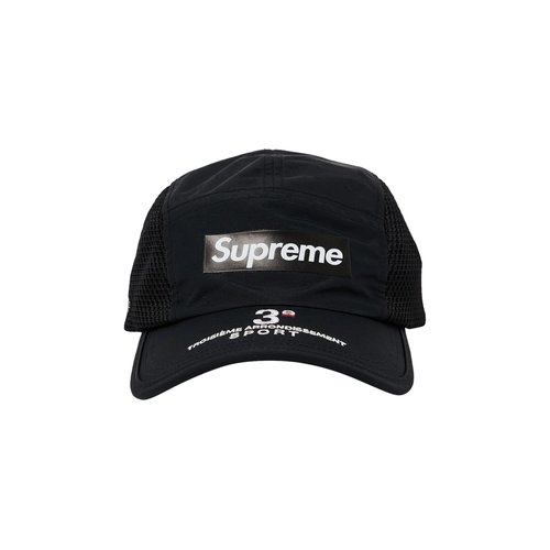 Supreme Mesh Side Panel Camp Cap | Size Onesize - SS24H62 BLACK