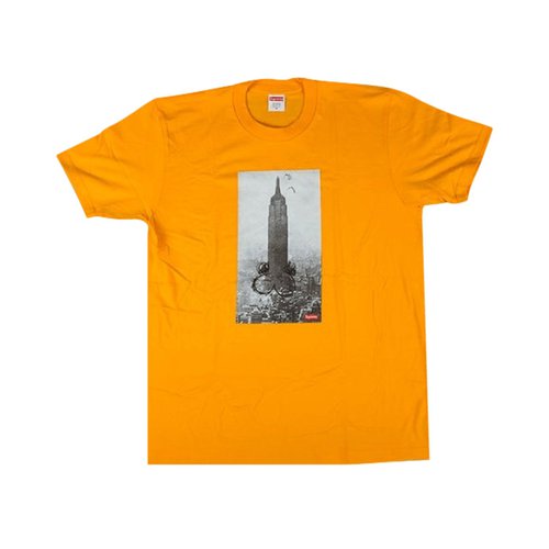 Supreme Mike Kelley The Empire State Building T-Shirt - FW18T38 BRIGHT ORANGE