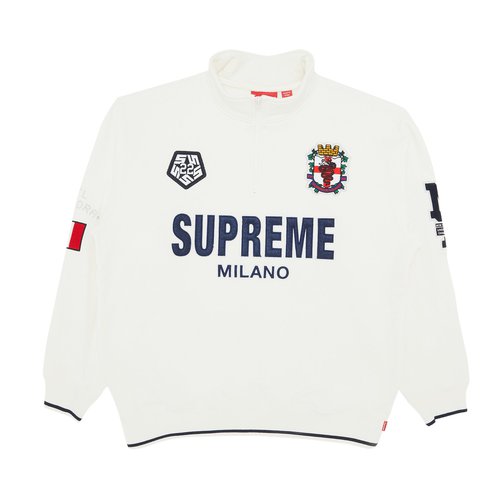 Supreme Milano Half Zip Pullover - FW22SW66 WHITE