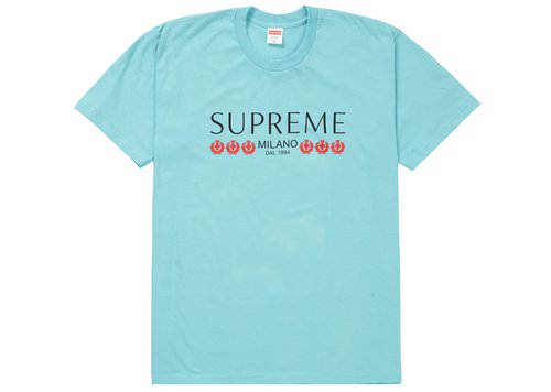Supreme Milano Tee Shirt - Light Teal