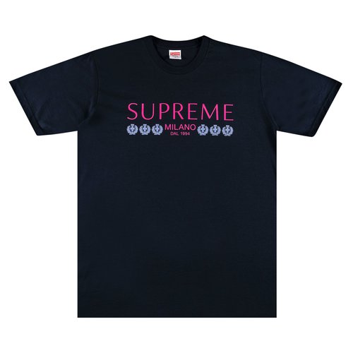 Supreme Milano Tee - SS21T43 NAVY