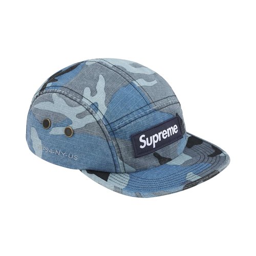 Supreme Military Camp Cap - FW25H40 BLUE CAMO