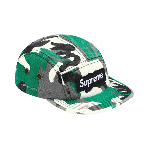 Supreme Military Camp Cap - FW25H40 GREEN CAMO