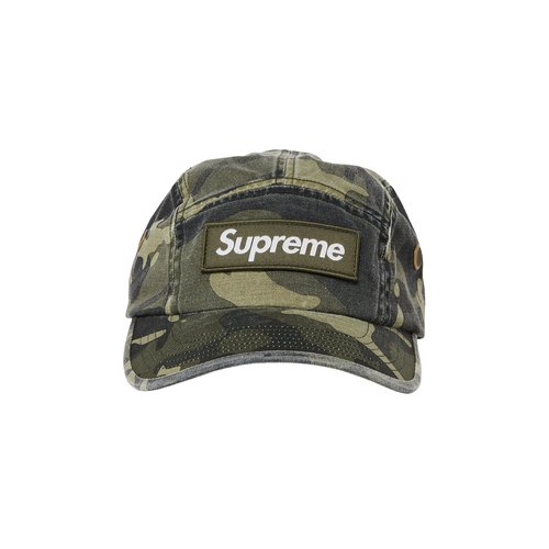 Supreme Military Camp Cap - SS23H77 OLIVE CAMO