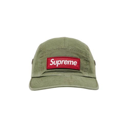 Supreme Military Camp Cap 'Olive' - FW19H15 OLIVE | Solesense