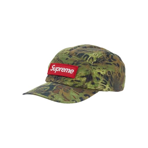 Supreme Military Camp Cap - SS22H74 OLIVE PRYML CAMO