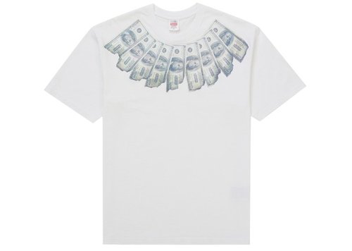 Supreme MM6 Maison Margiela Money Short Sleeve Top - White