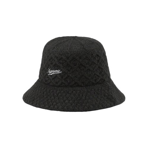 Supreme Mohair Crochet Crusher - FW22BN83 BLACK