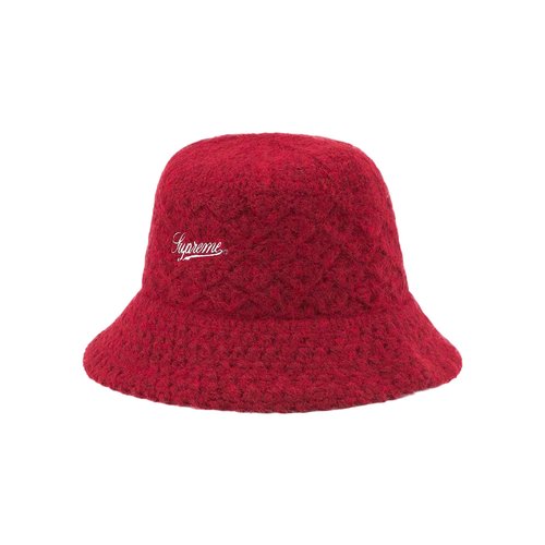 Supreme Mohair Crochet Crusher - FW22BN83 DARK RED
