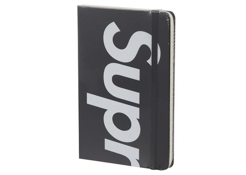 Supreme Moleskin Notebook Large - Black
