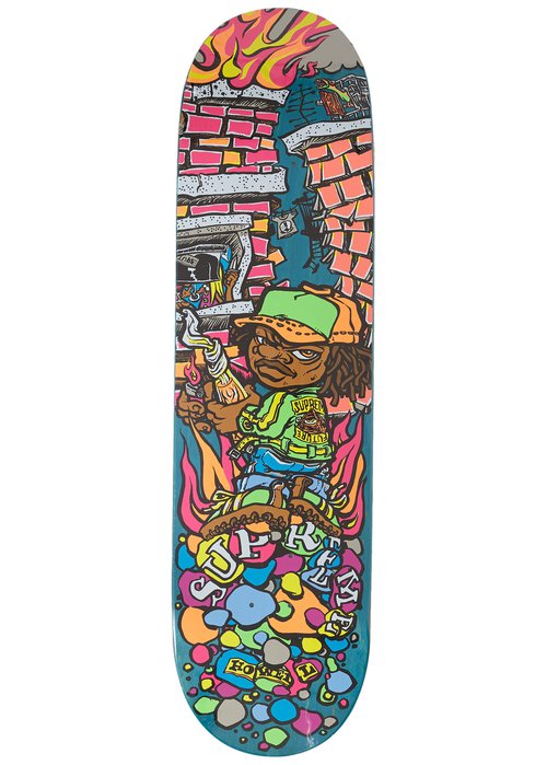 スケートボード Supreme Friend Skateboard Multicolo Supreme Margaret Keane Best Friends Skateboard Deck