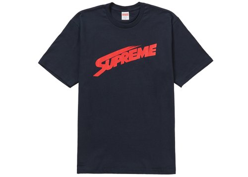 Supreme Mont Blanc Tee Shirt - Navy Blue