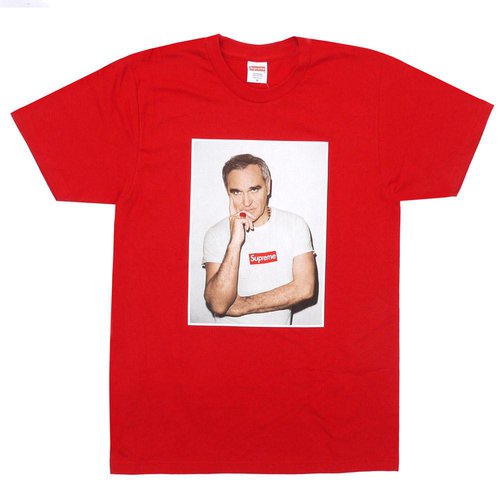 Supreme Shirt Art Morrissey Supreme Poster Morrissey In Photoshoot