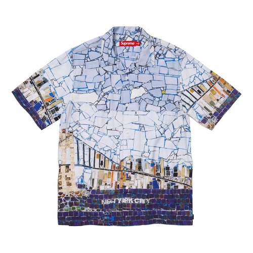 Supreme Mosaic S/S Shirt - Multi-Color - SUP-SS24-175