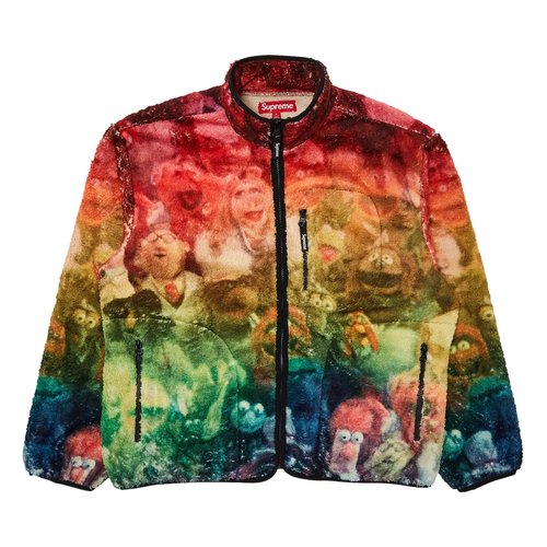 Supreme Muppets Fleece Jacket - Multi-Color - SUP-SS24-90