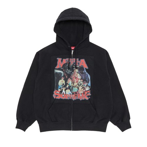 Supreme Muta Zip Up Hooded Sweatshirt