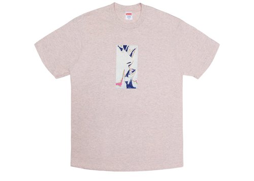 Supreme My Bloody Valentine Glider Tee Shirt - Heather Pink