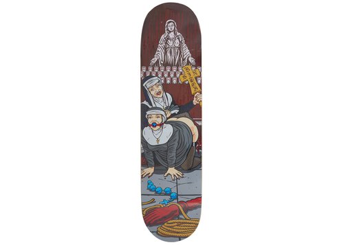 Supreme Nuns N Guns Skateboard Deck Nuns - Multicolor