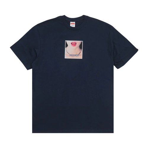 Supreme Necklace Tee | Size M - SS18T25 BLACK
