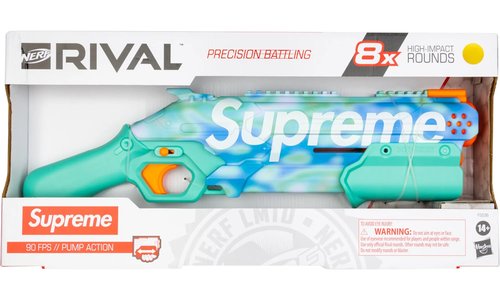 supreme nerf ナーフ Supreme Nerf Rival Takedown Blaster 'Blue' | Solesense