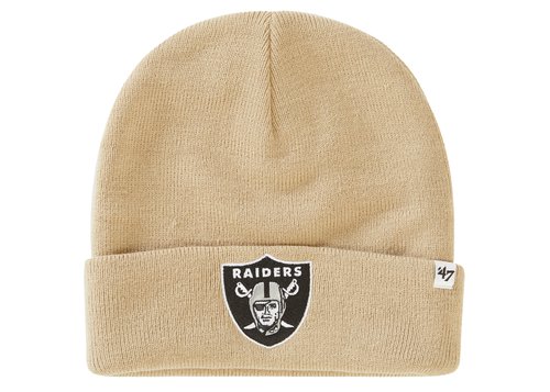 Supreme NFL x Raiders x '47 Beanie - Tan