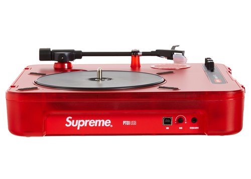 Supreme Numark PT01 Portable Turntable - Red