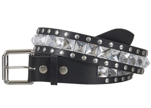 Supreme Number ine Studded Belt - Black