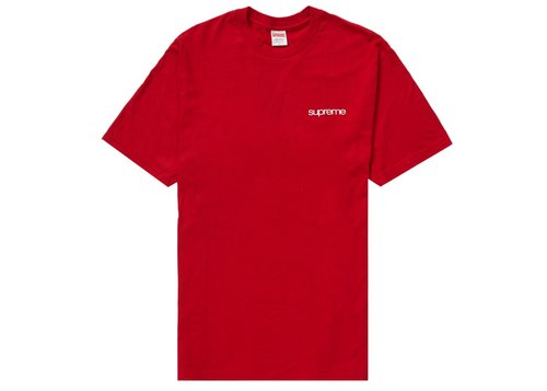 Supreme NYC Tee Shirt - Red