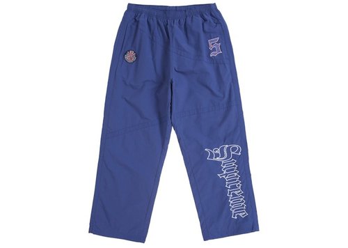 Supreme Old English Track Pant - Light Navy Blue