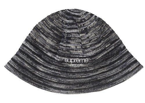 Supreme Open Knit Crusher Hat 'Multicolor' | Solesense