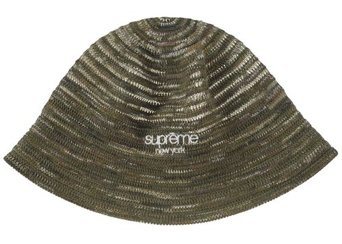 Supreme Open Knit Crusher Hat 'Multicolor' | Solesense