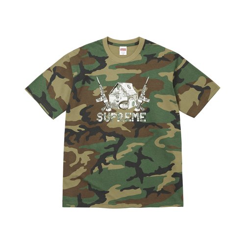 Supreme Origami Tee - SS26T24 WOODLAND CAMO