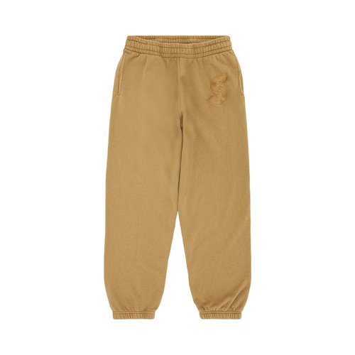 Supreme Overdyed S Logo Sweatpant - SS23P46 TAN