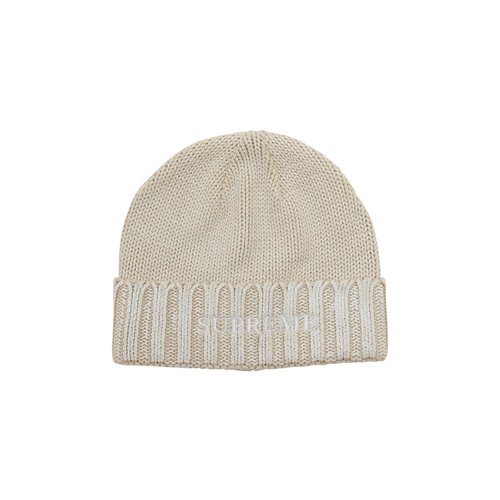Supreme Overprint Beanie - SS22BN18 WHITE