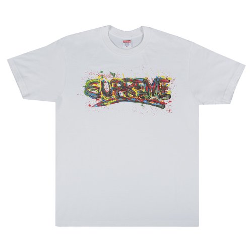supreme painted tee supreme tシャツ Koszulka Supreme Painted Tee 'White' – KicksZone