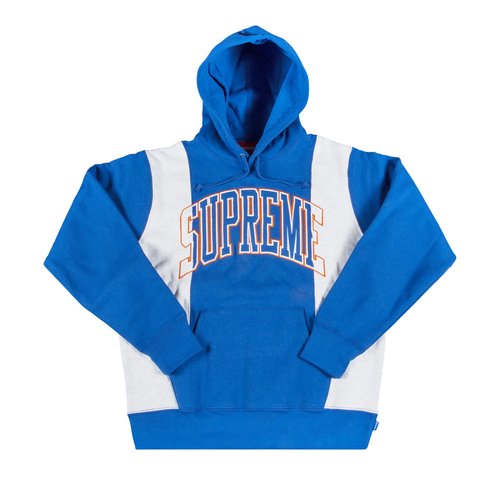 Supreme Paneled Arc Hooded Sweatshirt - FW19SW33 ROYAL BLUE